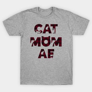 Cat mom af T-Shirt